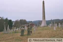 Leach Cemetery Miners' Circle Monument