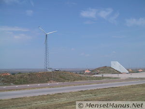 Windmill at East Texas I-40 Welcome Center